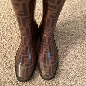 Rainboots by Fendi